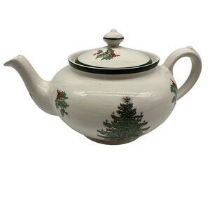 Cuthbertson Vintage Original Christmas Tree TEAPOT  Collectible Serveware